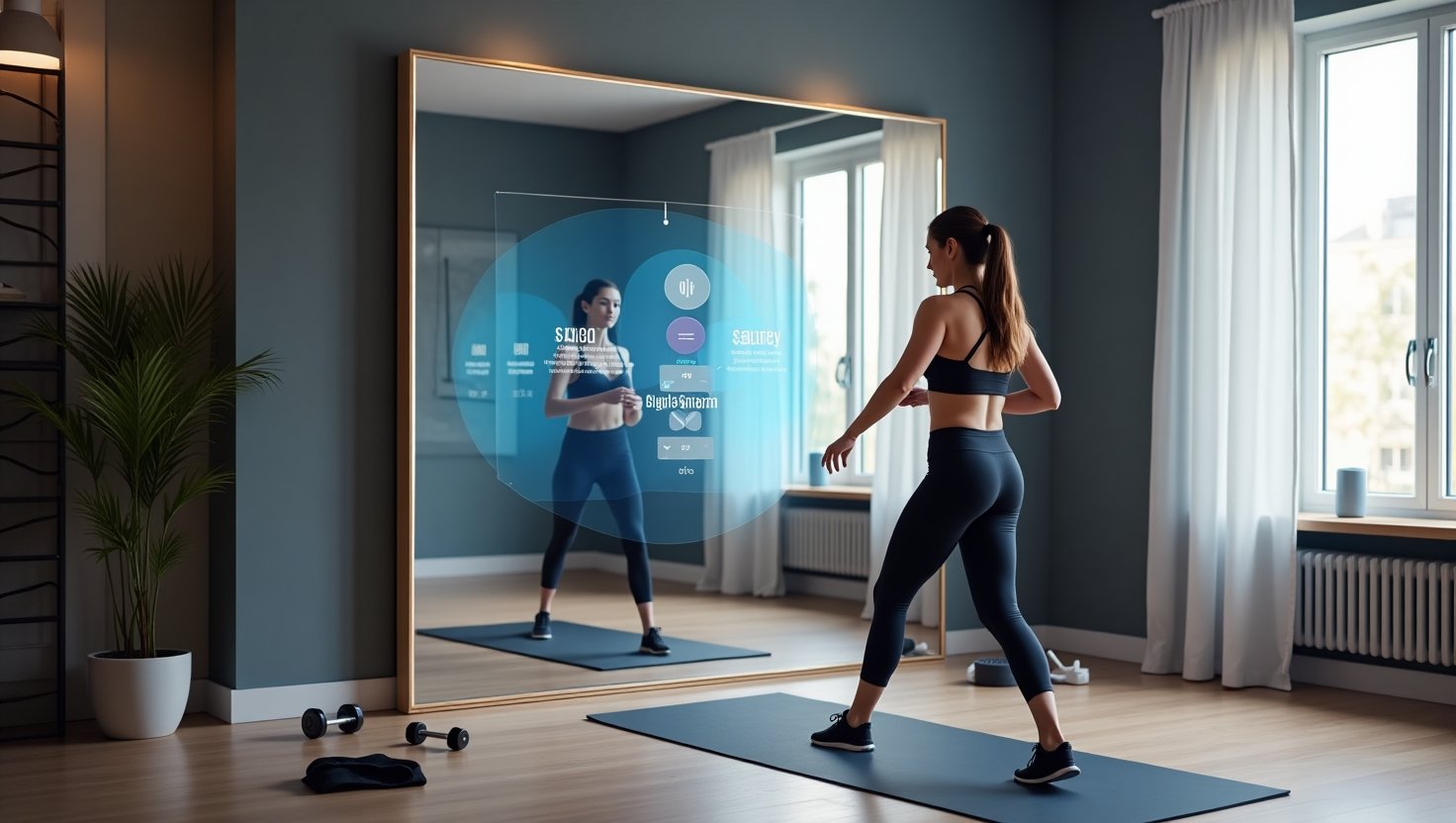 Smart Mirror Fitness: The Game-Changing Home Workout Revolution