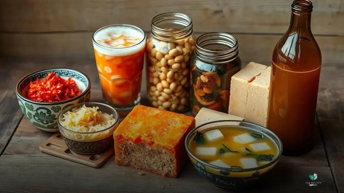 Popular types of fermented foods to try